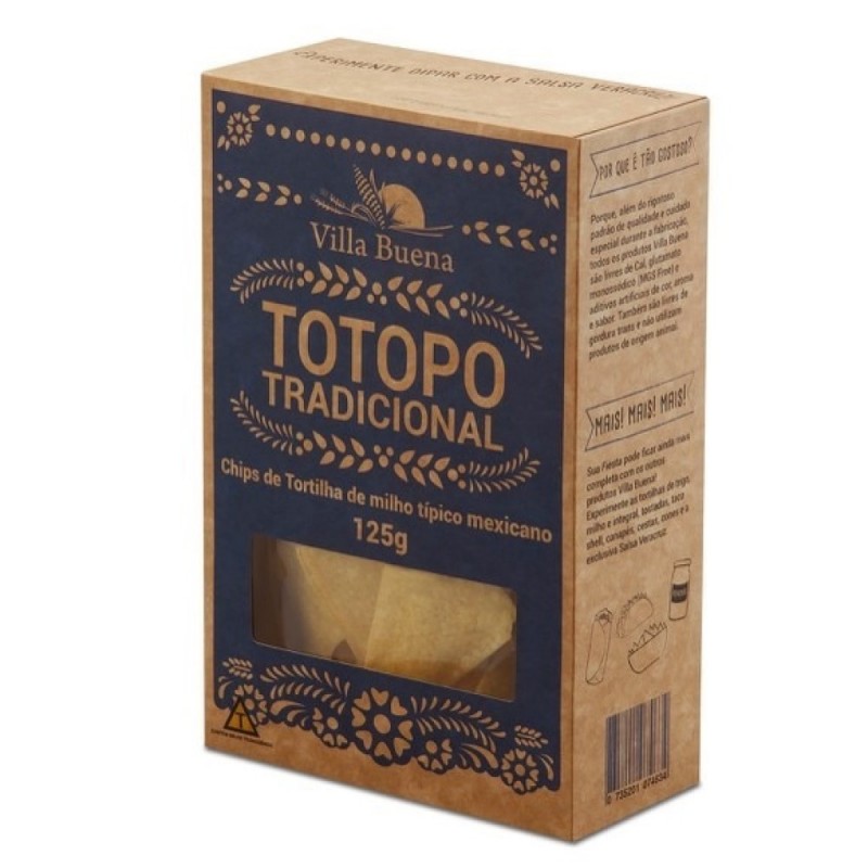 Totopos Chips de Tortilla Villa Buena 125g